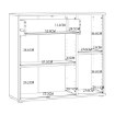 Forte Комод 90 см Niko, дуб «Сонома», NIKK34-D30F - Home Club, изображение 7