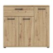 Forte Комод 90 см Niko, дуб Artisan, NIKK34-D78 - Home Club, изображение 2