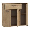 Forte Комод 90 см Niko, дуб Artisan, NIKK34-D78 - Home Club, изображение 5