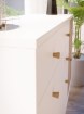 Forte Комод 125 см Harllson, белый/дуб Mauvella, HLTK221REC-M793 - Home Club, изображение 8