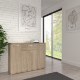Forte Комод 110 см Niko, дуб «Сонома», NIKK35-D30F - Home Club