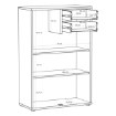 Forte Комод, T2KK20-U60 - Home Club, изображение 7