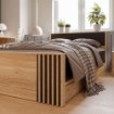 Forte Каркас 130 см Arank, дуб «Маувелла»/чёрный, AXKL1121-M635 - Home Club, изображение 2