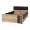 Forte Каркас 130 см Arank, дуб «Маувелла»/чёрный, AXKL1121-M635 - Home Club, изображение 7