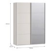 Forte Шафа для одягу, SSQS72414-U60 - Home Club, зображення 7