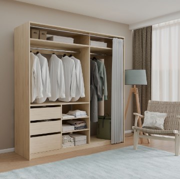 Forte Шкаф для одежды, TAHS923-D118 - Home Club