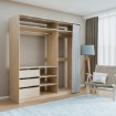Forte Шафа 200 см Tahoe, дуб «Пуччіні», TAHS923-D118 - Home Club, зображення 3