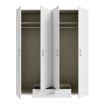Forte Шафа 180 см із висувною шухлядою Econobox 2, біла, ECBS941-120 - Home Club, зображення 3