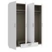 Forte Шафа 180 см із висувною шухлядою Econobox 2, біла, ECBS941-120 - Home Club, зображення 5
