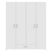 Forte Шкаф 160 см с ящиками Econobox, белый, ECBS842-120 - Home Club, изображение 2