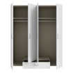 Forte Шкаф 160 см с ящиками Econobox, белый, ECBS842-120 - Home Club, изображение 3