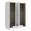 Forte Шкаф 160 см с ящиками Econobox, белый, ECBS842-120 - Home Club, изображение 5