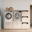 Forte Шафка 50 см Washcab, пісочно-бежевий, WCVR142-U71S - Home Club, зображення 9