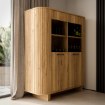 Forte Витрина 135 см Formswift «Дуб Маувелла», FOSV623-D108 - Home Club