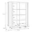 Forte Витрина 135 см Formswift «Дуб Маувелла», FOSV623-D108 - Home Club, изображение 8
