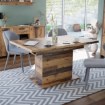 Forte Раздвижной стол 160x90 см Old – Wood Vintage, EST42T-H51 - Home Club