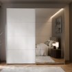 Forte Шкаф 220 см Sophistispace, белый, SSQS92413-120 - Home Club