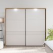 Forte Шкаф 231 см Seravel, дуб «Маувелла» / песочный, SVLS92411B-M844 - Home Club, изображение 2