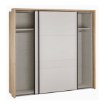 Forte Шкаф 231 см Seravel, дуб «Маувелла» / песочный, SVLS92411B-M844 - Home Club, изображение 10