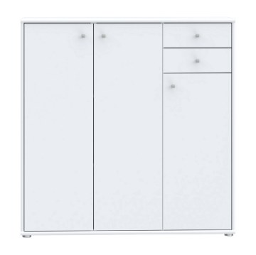 Forte Білий високмий комод 110 см, T2KK10-120 - Home Club