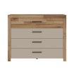 Forte Комода 111 см Ricciano Пісочний/Дуб клепковий, RCQK213-Q251 - Home Club, зображення 4