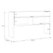 Forte Накладка на стіл 110 см, MDUN121-M329 - Home Club, зображення 5