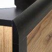 Forte Комода 101 см Dalate Дуб «Катанія»/Чорний матовий/Чорний, DQLK211-M265 - Home Club, зображення 6