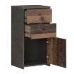 Forte Комода 40 см Best Chest, бетон, темно-сірий / Old – Wood Vintage, SQNK211-C764 - Home Club, зображення 5