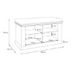 Forte Мягкая скамейка, PNTD122-Q214 - Home Club, изображение 9