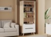 Forte Стелаж 85 см із шухлядами Vankka «Дубова дошка», VNKR713-L25 - Home Club, зображення 2