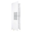 Forte Витрина 60 см Poole, белый / стекло белого цвета Optiwhite, ENJV811-C605 - Home Club, изображение 7