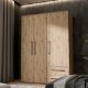 Forte Шкаф 150 см с ящиками, дуб Artisan, MKSS833-D78 - Home Club