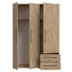 Forte Шафа 150 см із шухлядами, дуб Artisan, MKSS833-D78 - Home Club, зображення 3