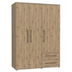 Forte Шафа 150 см із шухлядами, дуб Artisan, MKSS833-D78 - Home Club, зображення 4