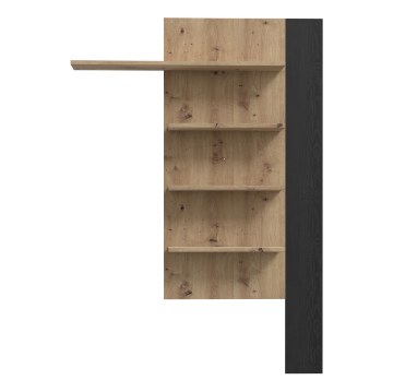 Forte Вертикальная полка 130 см Breathtaker, дуб Cabezone/дуб Artisan, BTHB01-Q195 - Home Club