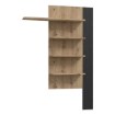 Forte Вертикальна полиця 130 см Breathtaker Дуб Cabezone/Дуб Artisan, BTHB01-Q195 - Home Club, зображення 3