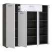 Forte Комод 140 см, белый/темно-серый бетон, RPSK341-C592 - Home Club, изображение 5