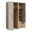 Forte Шафа 145 см Jupiter Пісочний/Дуб Artisan, MKSS833-M946 - Home Club, зображення 8