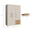 Forte Шафа 145 см Jupiter Пісочний/Дуб Artisan, MKSS833-M946 - Home Club, зображення 11