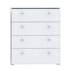 Forte Комод 75 см Archbox, белый, T2KK212-120 - Home Club, изображение 3