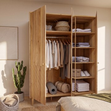 Forte Шкаф для одежды, JPNS831-D108 - Home Club