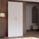 Forte Шкаф 90 см, белый, HMNS921-120 - Home Club