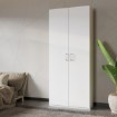 Forte Шафа 90 см, біла, HMNS921-120 - Home Club, зображення 2