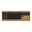 Forte Тв-тумба 160 см Kaszimiro, дуб Waterford/чёрный, KZMT221L-M328 - Home Club, изображение 3