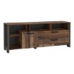 Forte Вінтажна шафа для телевізора в стилі лофт, 160 см, Clif Old – Wood Vintage/Beton, CLFT235-C546 - Home Club, зображення 4