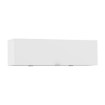 Forte Шафка 110 см Poole, білий / біле скло Optiwhite, ENJH121-C605 - Home Club