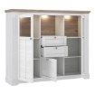 Forte Витрина 165 см Iloppa «Снежный дуб»/«Дуб Нельсон», TIQV431B-J99 - Home Club, изображение 5