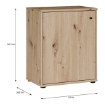 Forte Комод L/P, T2KK111-D78 - Home Club, зображення 8