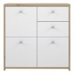 Forte Комода 80 см Best Chest Дуб Artisan / Білий, SQNK223-C804 - Home Club, зображення 2