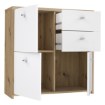 Forte Комода 80 см Best Chest Дуб Artisan / Білий, SQNK223-C804 - Home Club, зображення 5